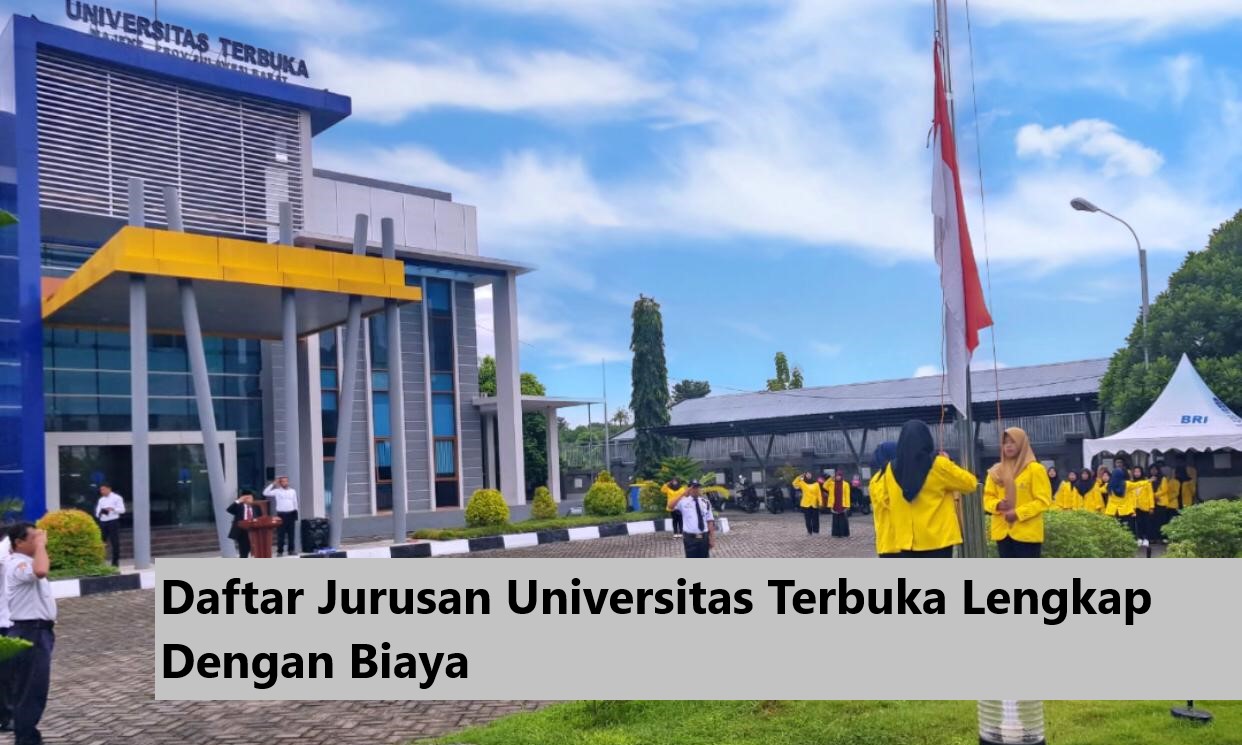 Daftar Jurusan Universitas Terbuka